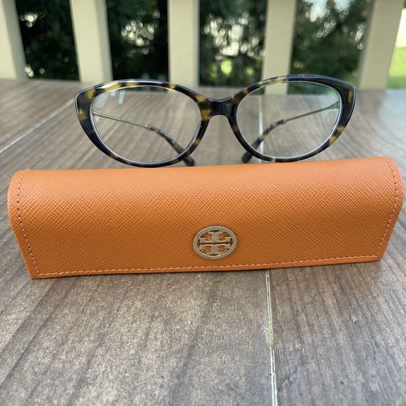 TORY BURCH TY 2048 1357 TORTOISE AUTHENTIC EYEGLASSES FRAMES 52-15-135MM - Picture 1 of 5